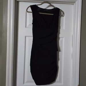 Slim Fitting Little Black Dress
